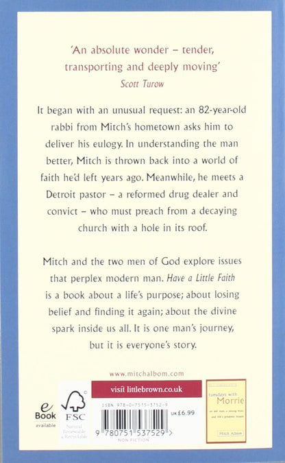 Have a Little Faith (English, Paperback, Mitch Albom)