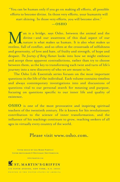 Journey Of Being Human (English, Paperback, Osho)
