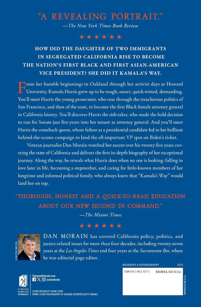 Kamala's Way (English, Paperback, Dan Morain)