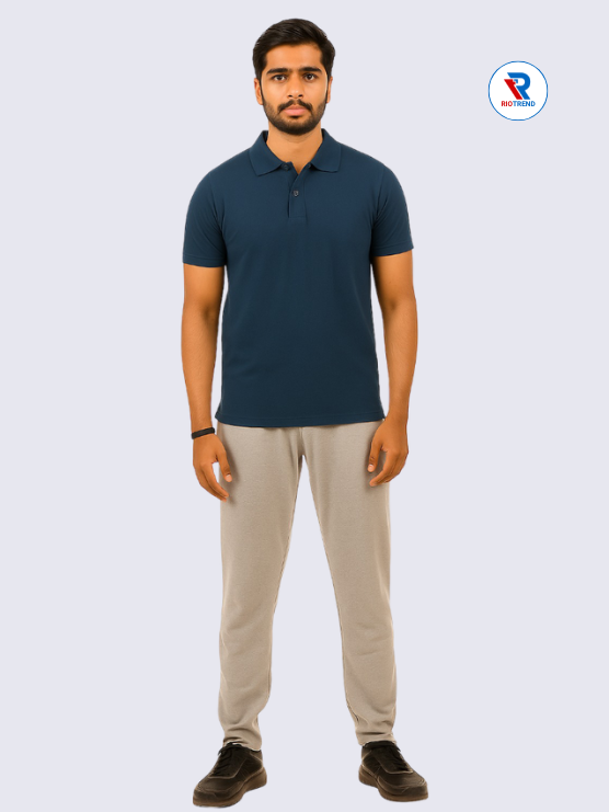 Men's Track Pant Grey Cloud Color