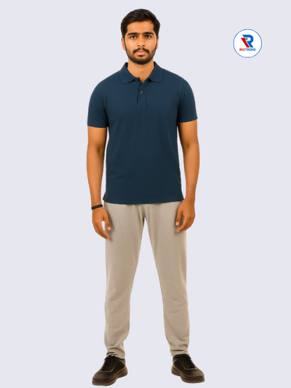 Men's Track Pant Grey Cloud Color