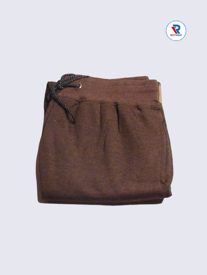 Mens Joggers Pant L and XL Navy Beige Color (Folded)-RioTrend