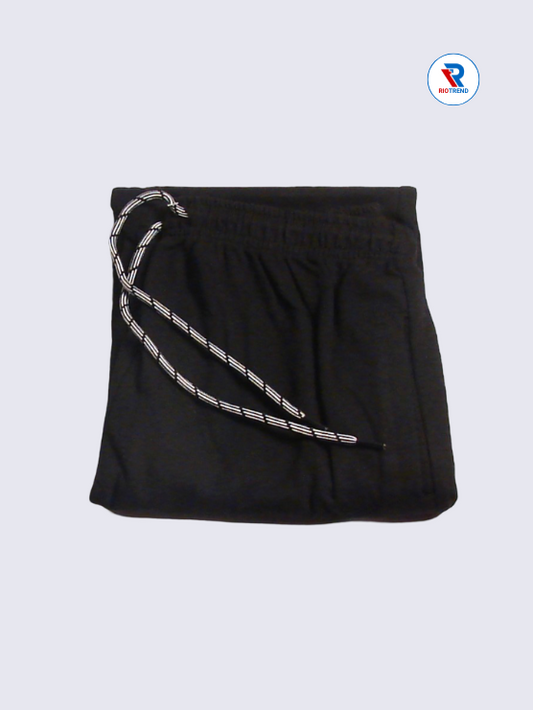 Men's Track Pant L and XL Black Color (Folded)-RioTrend