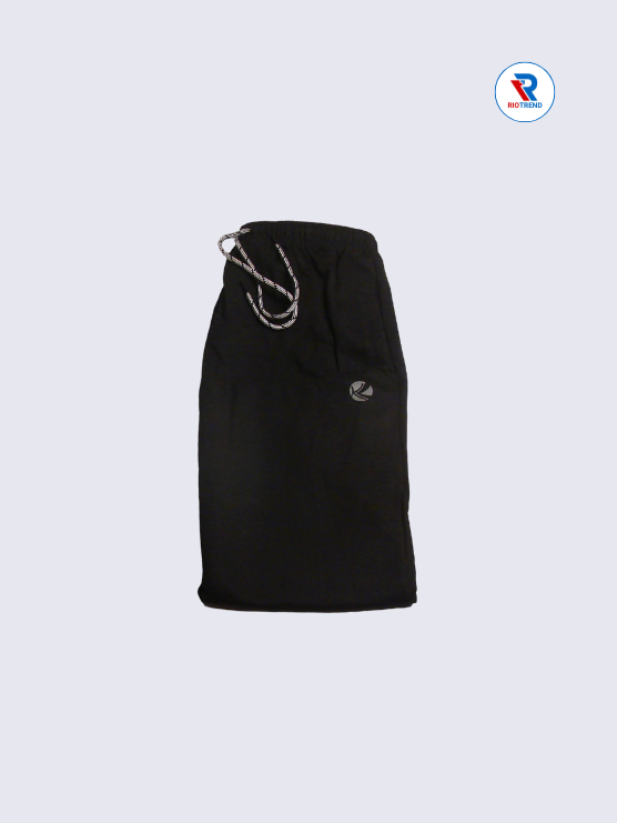 Men's Track Pant L and XL Black Color (Half Folded)-RioTrend