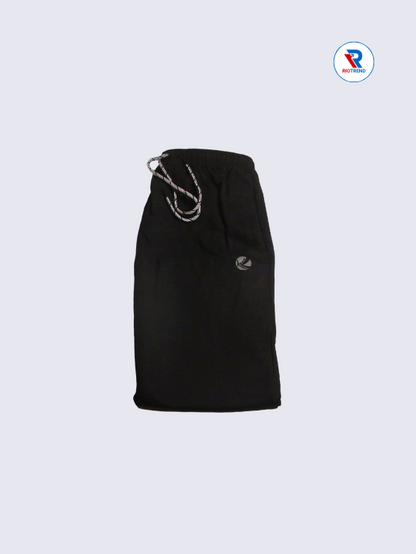 Men's Track Pant L and XL Black Color (Half Folded)-RioTrend