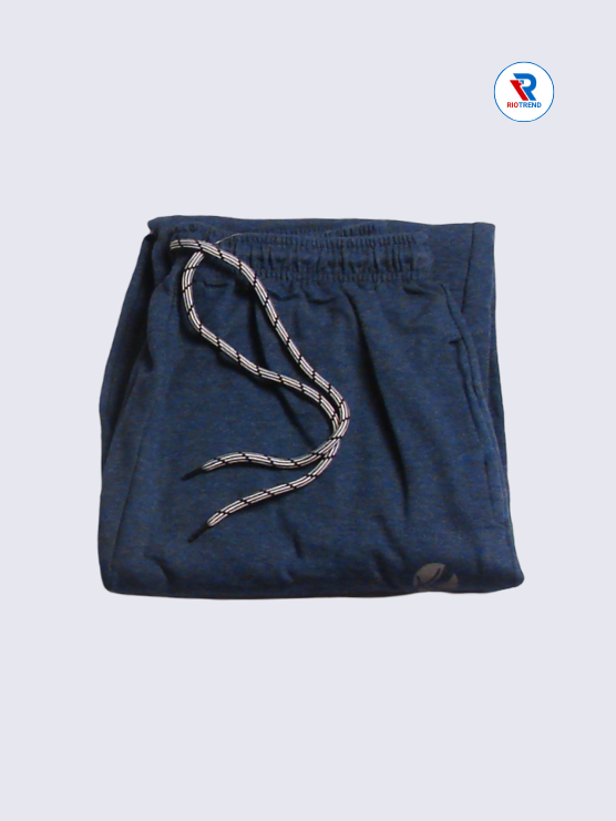 Men's Track Pant L and XL Tealish Blue Color (Folded)-RioTrend