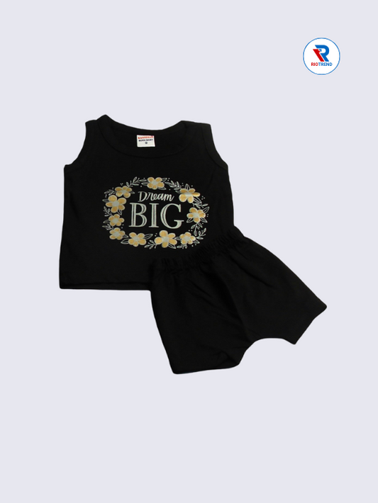 Newborn Baby Boys and Girls Set Black Color RioTrend