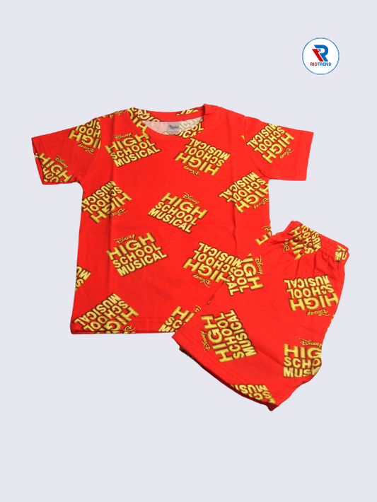 Newborn Baby Boys Co-Ord Set 18-24M Red color RioTrend