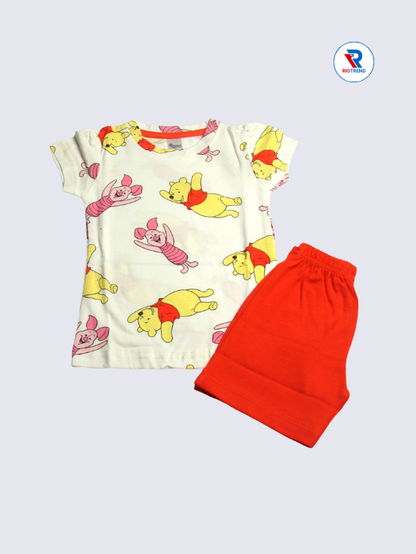 Newborn Baby Girls Set 06-12M Cream Color RioTrend