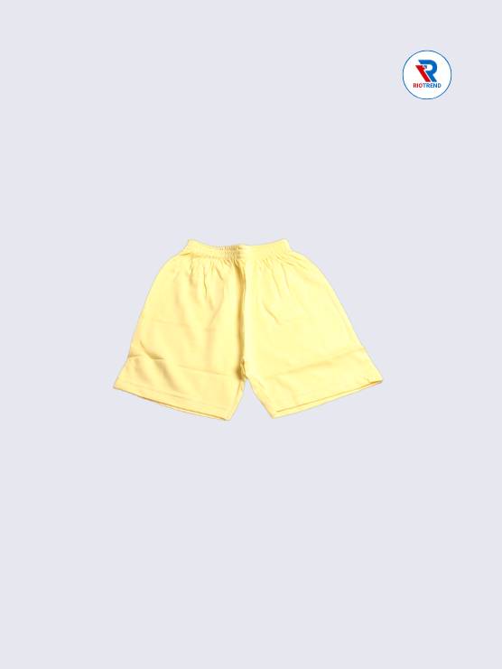 Newborn Baby Boys Shorts, Silver and Yellow, Size 18-24 Months