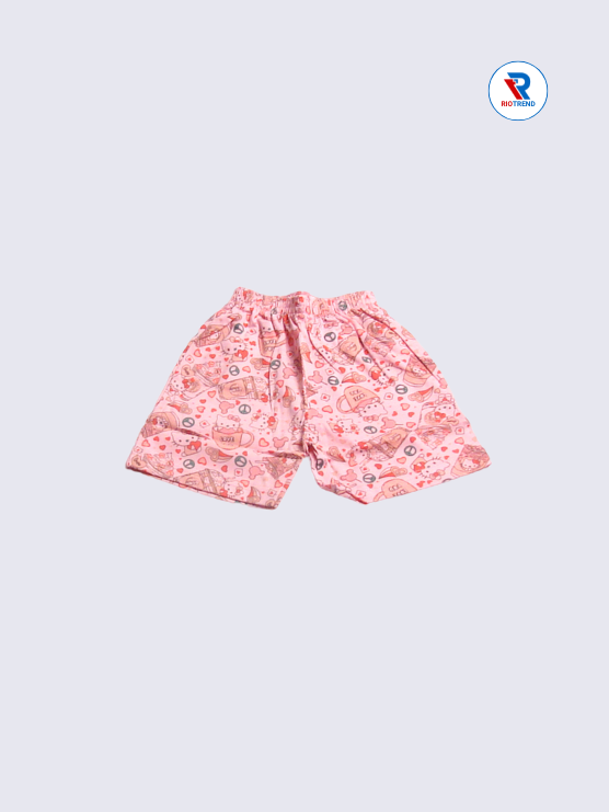 Newborn Baby Girls Shorts, Pink, Size 18-24 Months