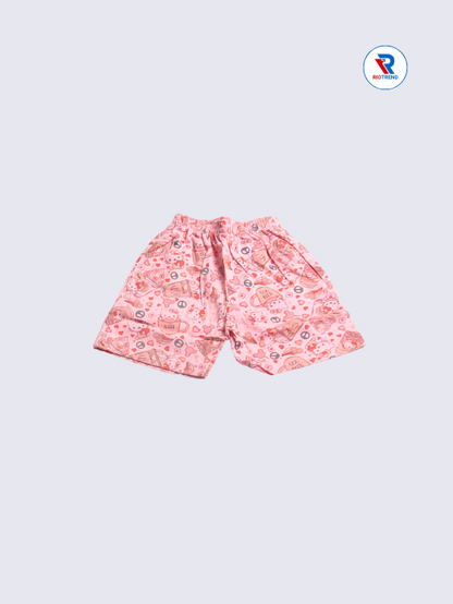 Newborn Baby Girls Shorts, Pink, Size 18-24 Months