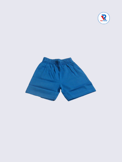 Newborn Baby Boy Shorts, Blue, Size 6-12 Months