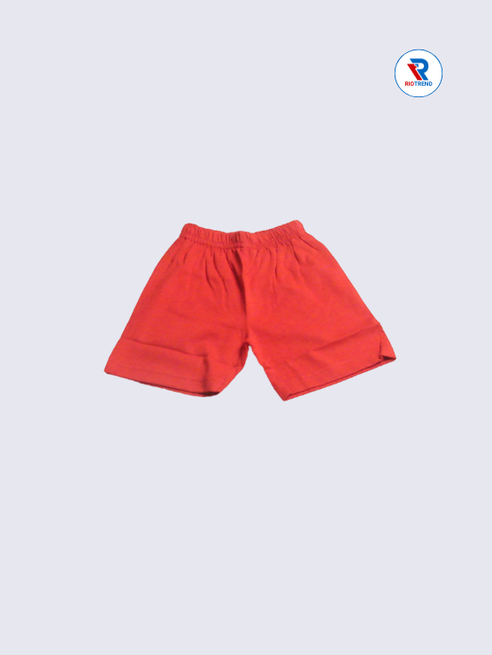 Newborn Baby Boy Shorts, Coral Dusk, Size 6-12 Months