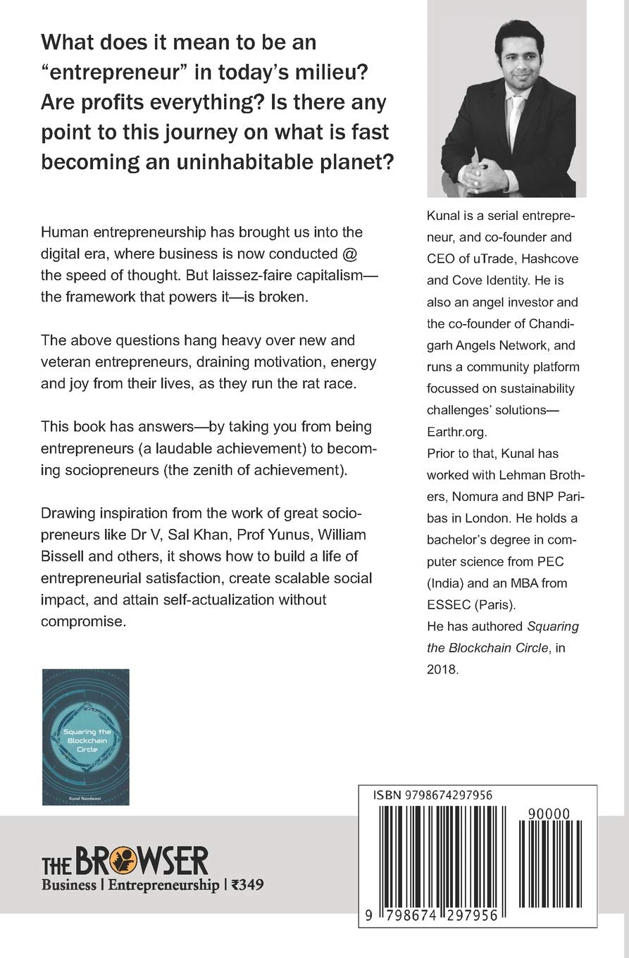 Sociopreneur Zero To One (English, Paperback, Kunal Nandwani)