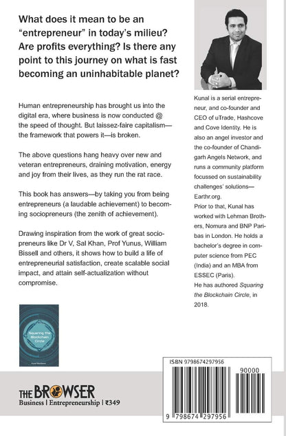 Sociopreneur Zero To One (English, Paperback, Kunal Nandwani)