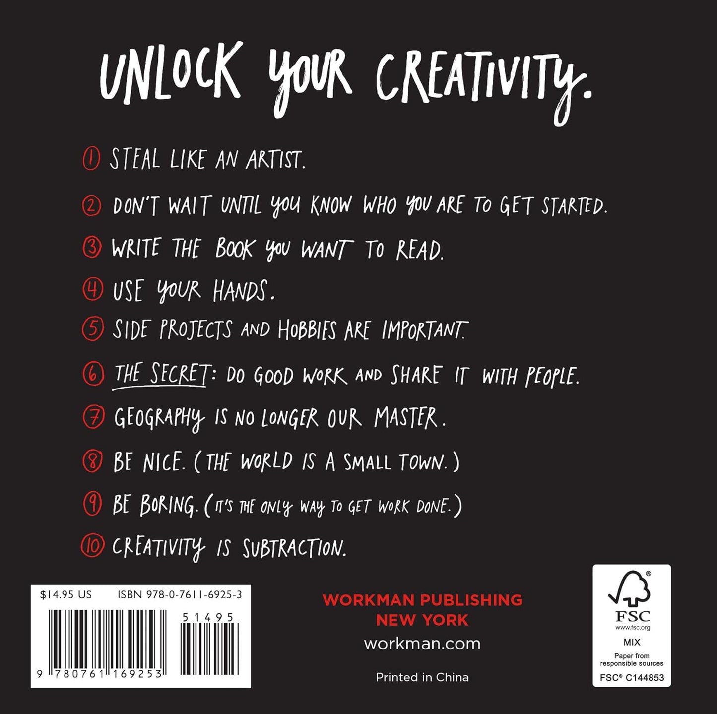 Steal Like an Artist (English, Paperback, Austin Kleon)