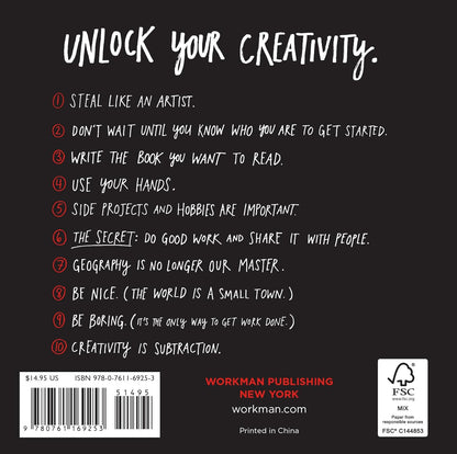 Steal Like an Artist (English, Paperback, Austin Kleon)