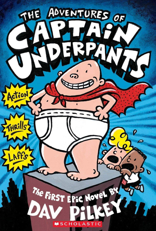 The Adventures Of Captain Underpants (English, Paperback, Dav Pilkey)