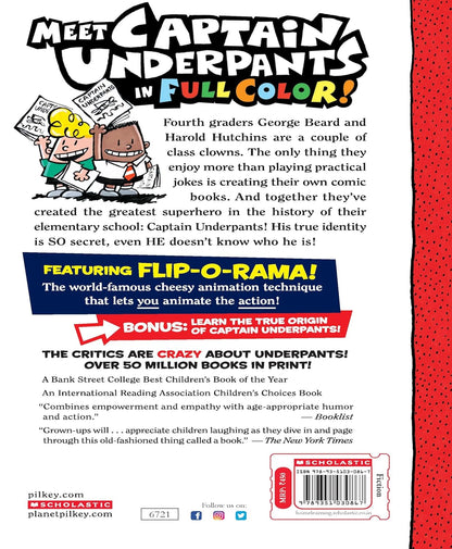 Adventures Of Captain Underpants (English, Paperback, Dav Pilkey)