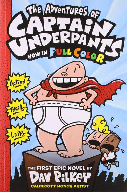 Adventures Of Captain Underpants (English, Paperback, Dav Pilkey)