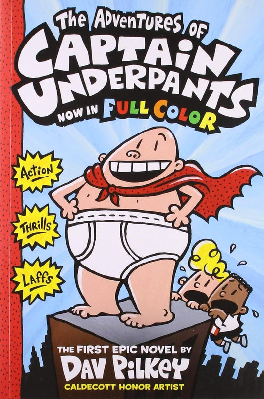 Adventures Of Captain Underpants (English, Paperback, Dav Pilkey)