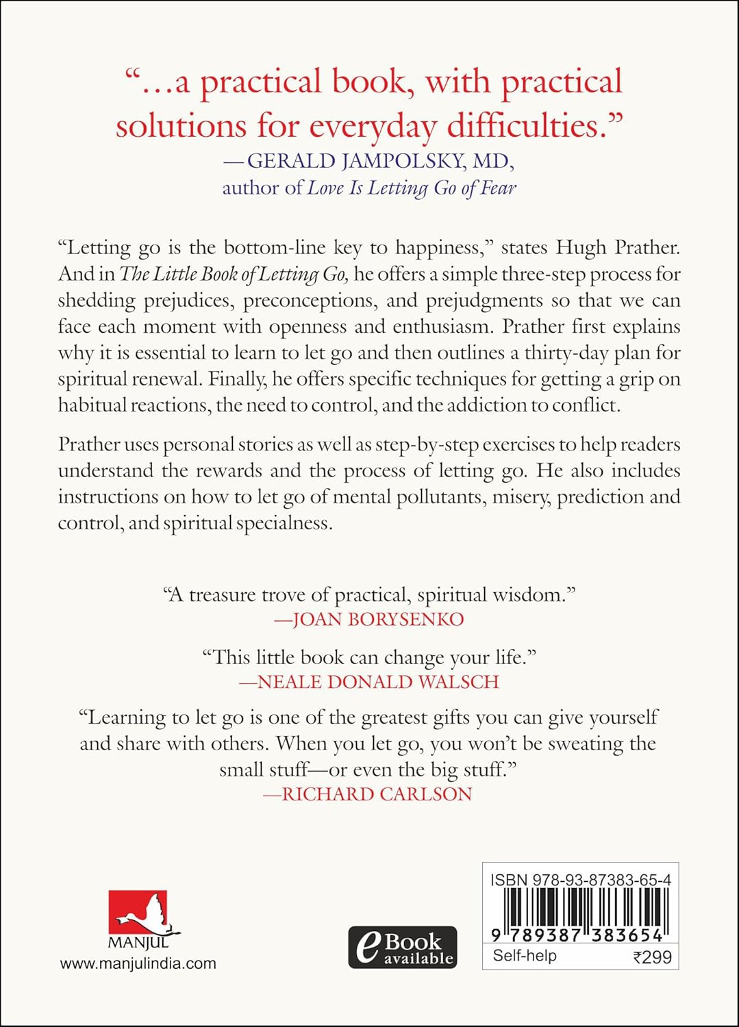 The Little Book Of Letting Go (English, Paperback, Hugh Prather)