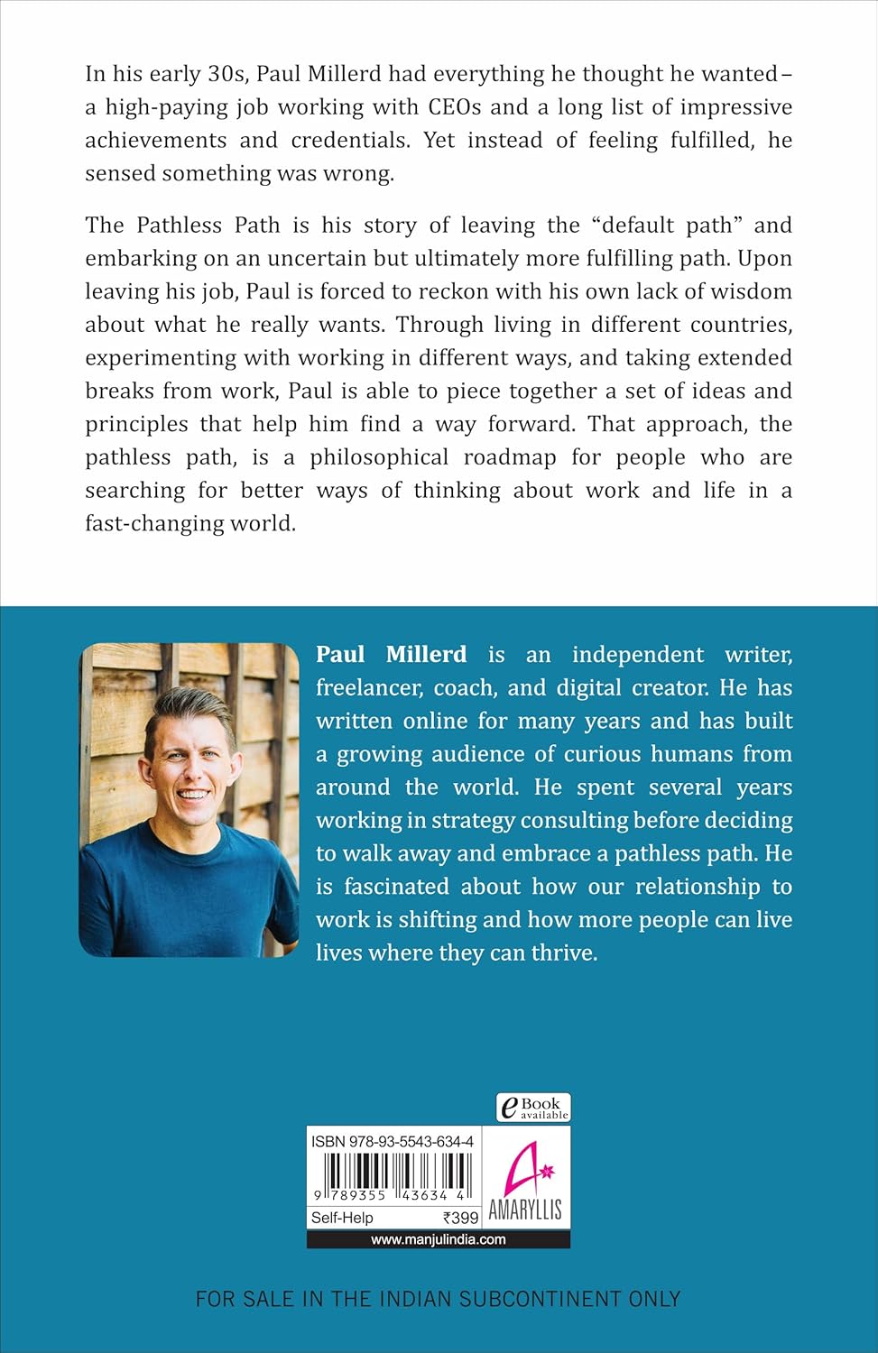 The Pathless Path (English, Paperback, Paul Millerd)