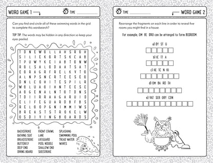 Word Games For Clever Kids (English, Paperback, Gareth Moore and Chris Dickason)