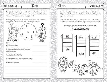 Word Games For Clever Kids (English, Paperback, Gareth Moore and Chris Dickason)