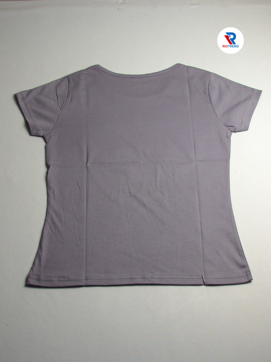 Women's Half Sleeve Cotton T-Shirt Mauve