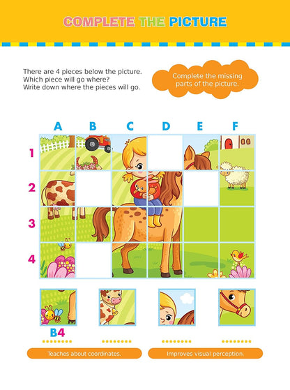 Activity Book: Brain Games Activity Book 4 (Level-1) (English, Paperback)