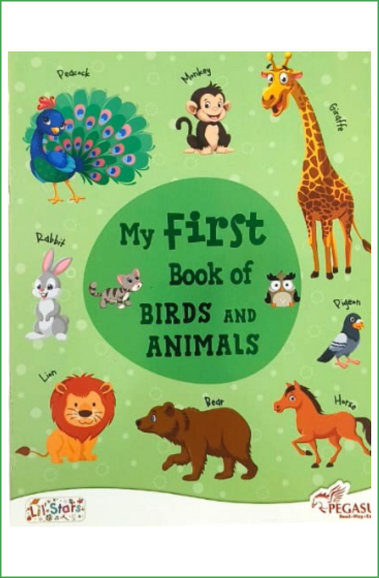 My First Book of Birds and Animals (English, Paperback)