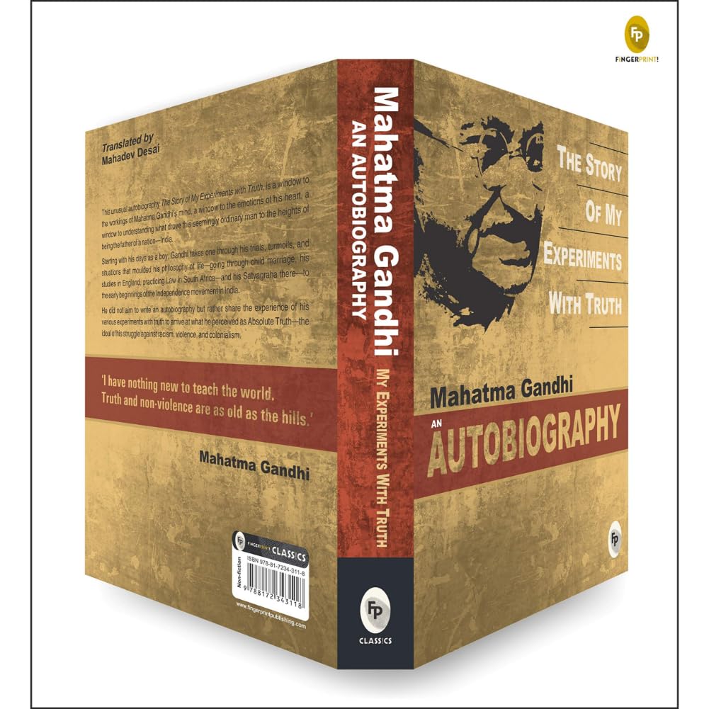The Story of My Experiments With Truth by Mahatma Gandhi (English, Paperback, Mahatma Gandhi)
